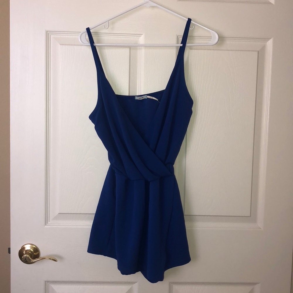 Royal Blue Romper
